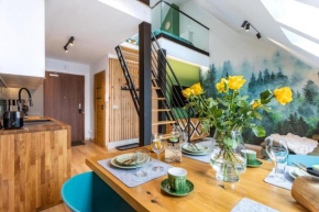 Apartament The View dwupoziomowy Green Resort z Basenem, Sauną, Jacuzzi - 5D Apartments, Szklarska Poręba